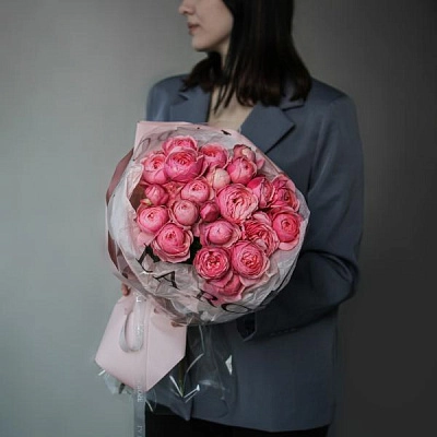 Пионовидная кустовая роза Silva Pink Пионовидная кустовая роза Silva Pink